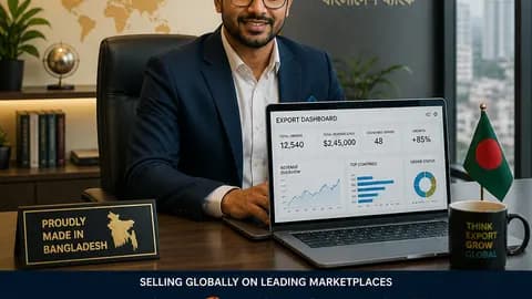 Amazon ও Alibaba-তে পণ্য বিক্রি করুন — বাংলাদেশি রিসেলারদের সম্পূর্ণ গাইড ২০২৬