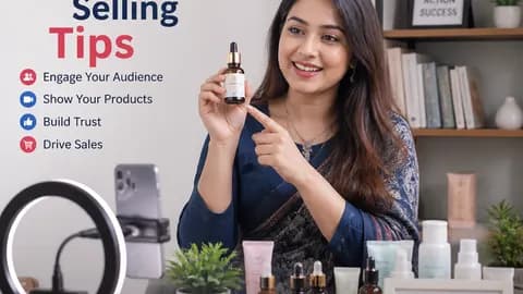 বাংলাদেশী নারী উদ্যোক্তা ফেসবুক লাইভে পণ্য বিক্রি করছেন স্মার্টফোন দিয়ে